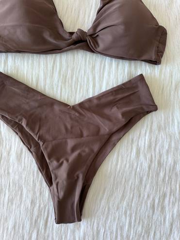 NWOT Knot Bikini Set High Cut