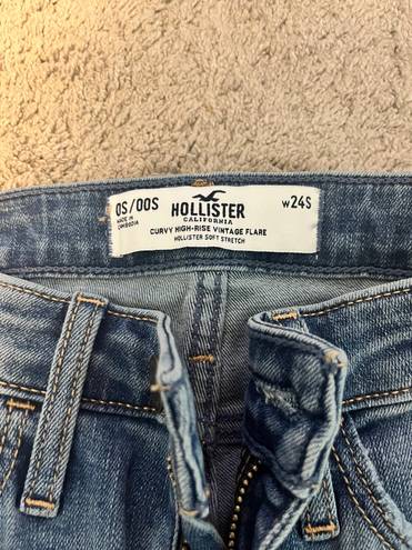 Hollister Flare Ripped Jeans