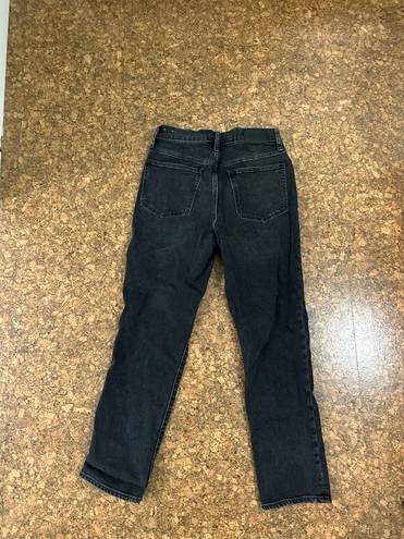 Madewell black the perfect vintage jean