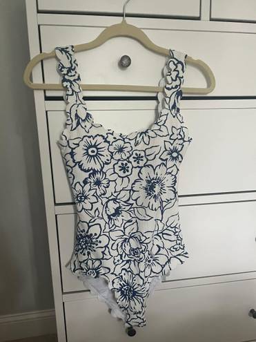 Aerie Floral One Piece Bathing Suit