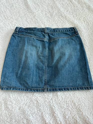 Gap Jean Mini Skirt