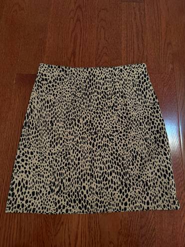 Brandy Melville Cheetah Skirt