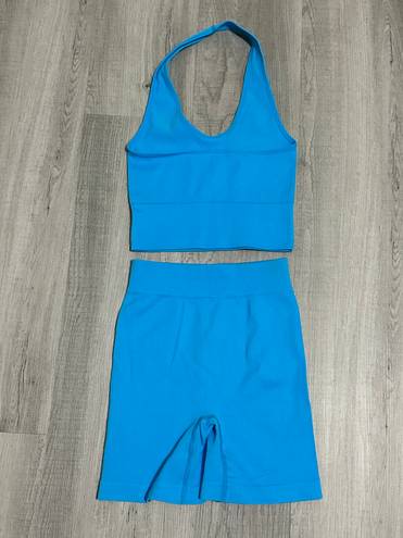 Kimberly Blue Two Piece Outfit