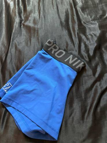 Nike Pro Blue Spandex