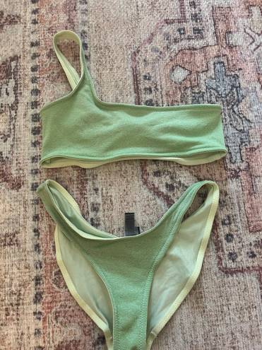 Triangl Green Sparkle Bikini