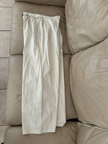 Young Fabulous and Broke  Cotton Wide Leg Pleated Front Pants 