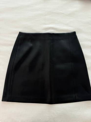 Aritzia Sunday Best Faux Leather Skirt