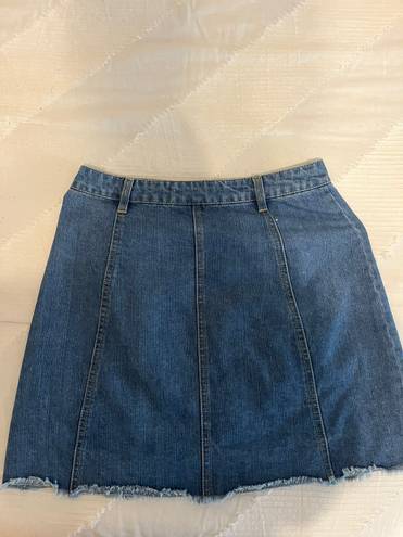 Harper Denim Wrap Skirt