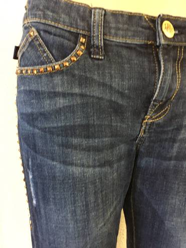 Rock & Republic Jeans Kasandra Bootcut Studded Dark Wash Gold R 28