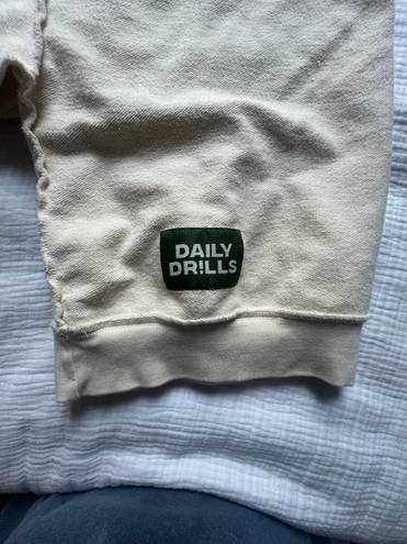 Daily Drills Cropped Sleeve Crew