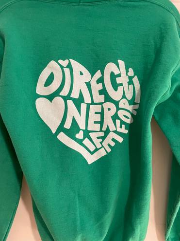 One Direction Green  Hoodie Sweatshirt