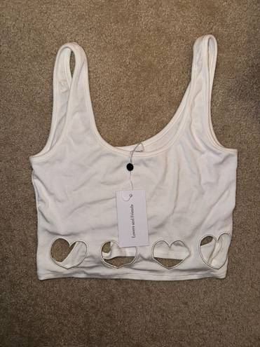 Lovers + Friends NWT  Heart Tank 