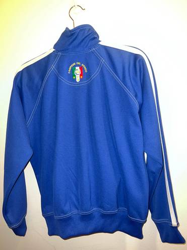 Italia Soccer Jacket Blue