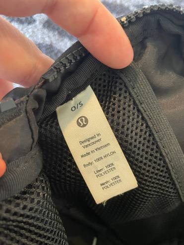 Lululemon Black Belt Bag