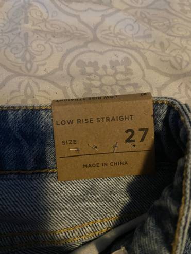 PacSun Straight Leg Low Rise Jeans