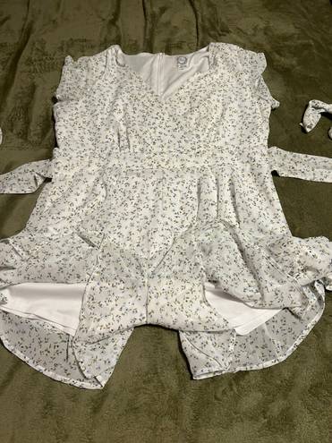 Francesca's francesca’s boutique  patterned romper