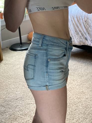 American Eagle Hi-Rise Shortie Shorts