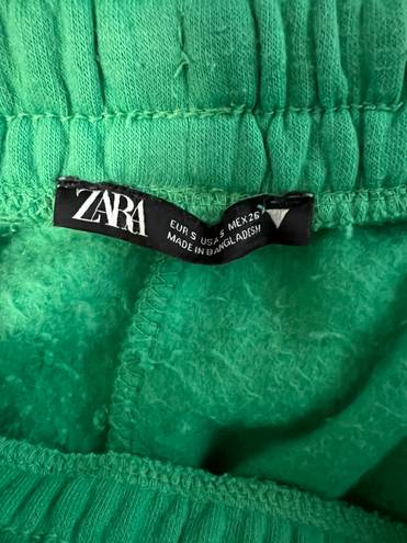 ZARA green sweatset