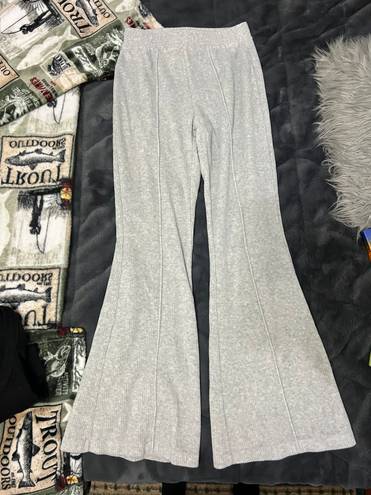 American Eagle Grey  Soft Flare Pants