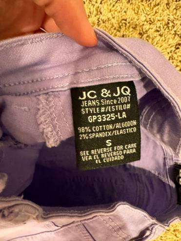 JC JO boutique purple flare jeans 