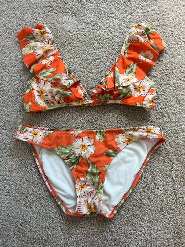 Target Floral Ruffle Bikini