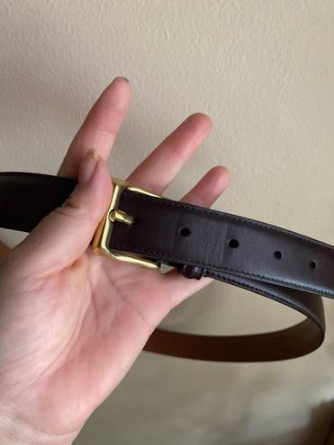 Coach Vintage Leather Belt