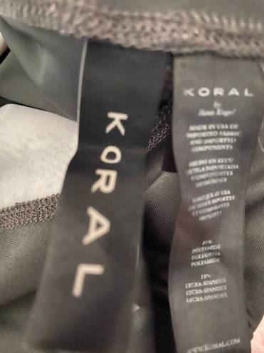 Koral Emulate Legging in Electric Dream & Gunmetal Size S