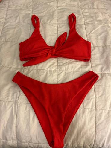 Zaful Red Bikini