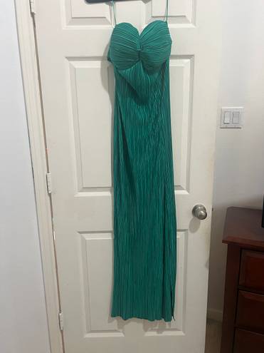 FashioNova Green Bodycon Maxi Dress