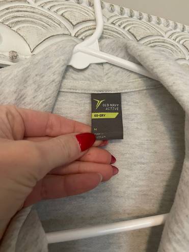 Old Navy Active Zippered Gray Jacket