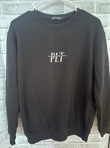 Pretty Little Thing Black sweatshirt