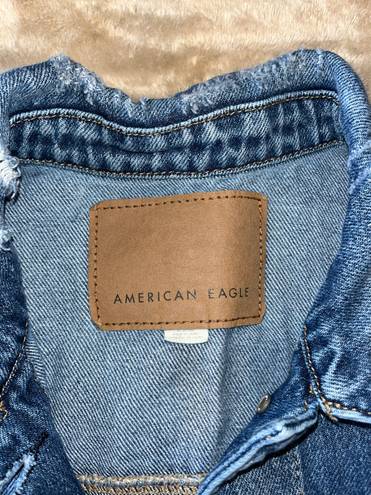 American Eagle Outfitters Oversized Denim Jacket