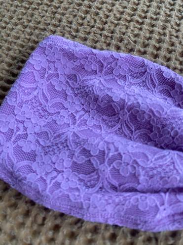 Aerie Purple Lace Bandeau