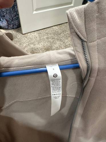 Lululemon Scuba Full Zip Cropped Hoodie