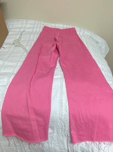 ZARA Pink Mom Jeans