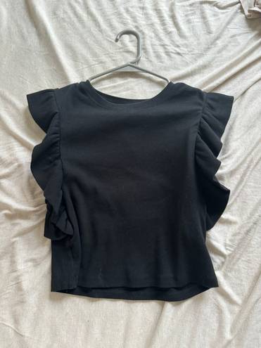 ZARA Ruffle Shirt