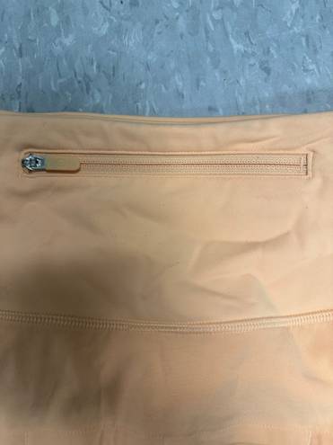 Lululemon Orange  Speed up Shorts