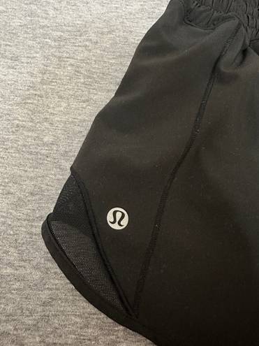 Lululemon High-Rise Hotty Hot Shorts 2.5” Black