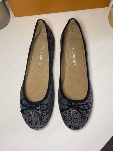 Juicy Couture Monogram Ballet Flats