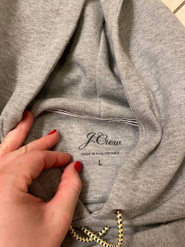 J.Crew Women’s  Sweatshirt Gray Size L 