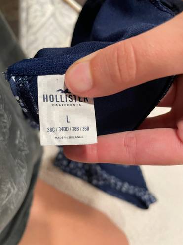 Hollister Blue Swimsuit Top