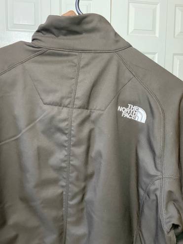 The North Face TNF Apex Brown Long Zip Up Jacket