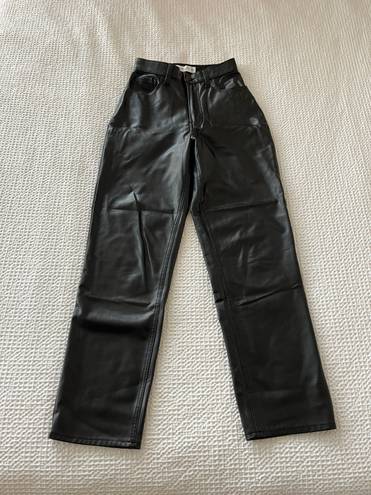 Abercrombie & Fitch Leather Pants