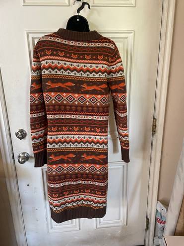 Kiel James Patrick Fantastic Mr. Fox Sweater Dress