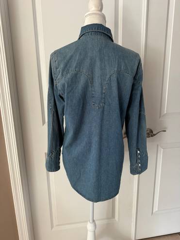 Zadig & Voltaire Thelmus Snap Chambray Shirt