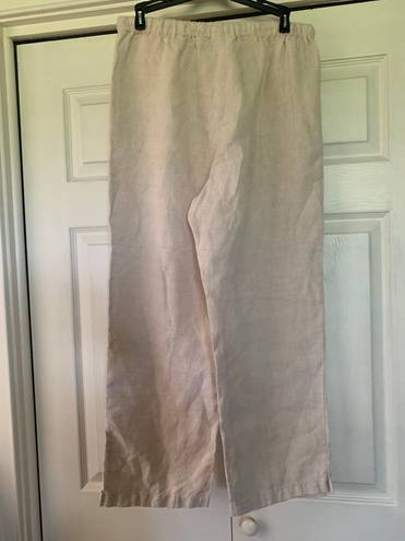 Orvis Khaki Linen Pants