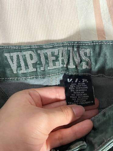 Vip Jeans Green Cargo Pants