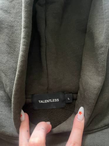 Talentless Dark Green Sweatshirt