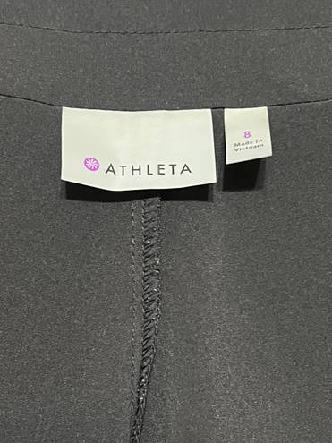 Athleta Everyday Tennis Skort Black Stretch Casual Active Skirt Golf Lined Sz 8