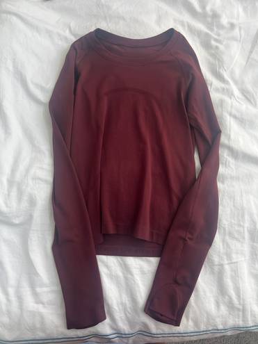 Lululemon Swiftly Tech Long Sleeve Race Length